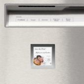 Winter Diamond Wedding Magnet (In Situ (Geschirrspüler))