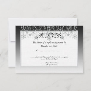 Winter Diamond Wonderland UAWG RSVP Karte