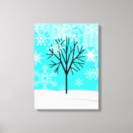 Winter - Die vier Jahreszeiten Leinwanddruck