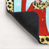 WINTER DIVA - Live Liebe Sparkle! Mousepad (Ecke)