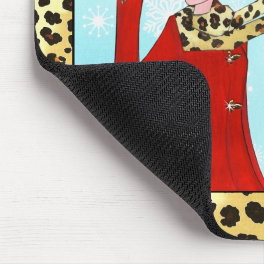 WINTER DIVA - Live Liebe Sparkle! Mousepad (Ecke)