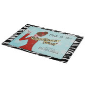 WINTER DIVA - Live Liebe Sparkle! Schneidebrett (Ecke)