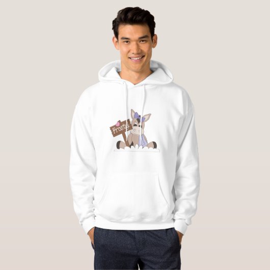 Winter Donkey Hoodie (Vorne ganz)