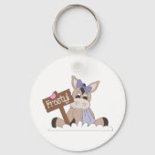 Winter Donkey Schlüsselanhänger (Rückseite)