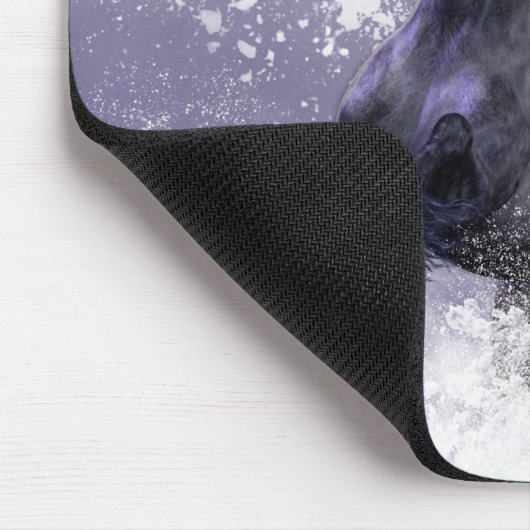 Winter-Donner Mousepad (Ecke)