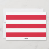 Winter Doodles Moderne Weihnachts-Fotokarte Feiertagskarte (Rückseite)