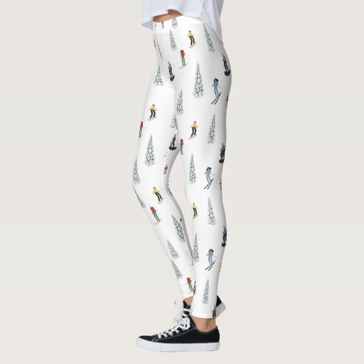 Winter Downhill Pattern Leggings (Links)