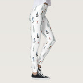 Winter Downhill Pattern Leggings (Rechts)