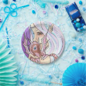 Winter Dragon + Nymph Fantasy Art Paper Teller (Party)