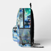 Winter Dreamscape Bedruckter Rucksack (Rechts)