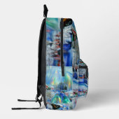 Winter Dreamscape Bedruckter Rucksack (Links)