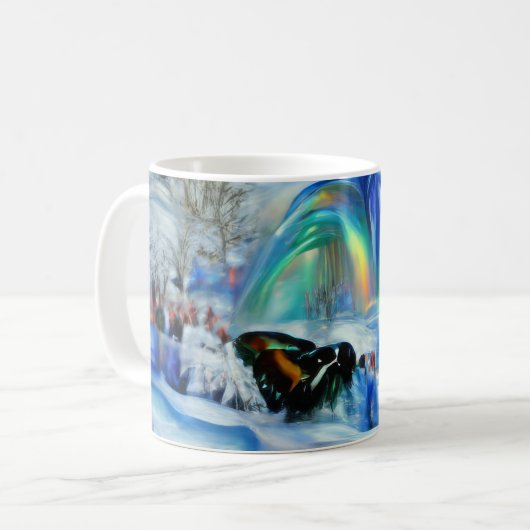 Winter Dreamscape Kaffeetasse (Vorderseite Links)