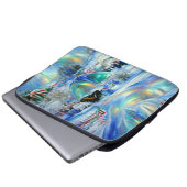 Winter Dreamscape Laptopschutzhülle (Vorne Knopf)