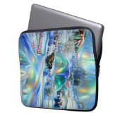 Winter Dreamscape Laptopschutzhülle (Vorderseite Links)