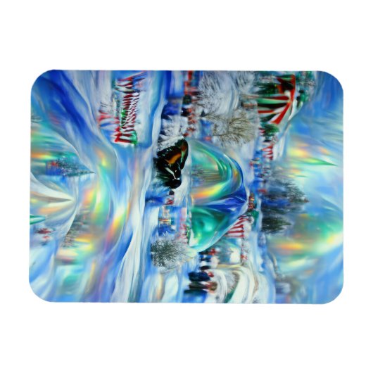 Winter Dreamscape Magnet (Horizontal)
