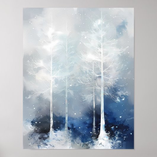 Winter Dreamscape Poster (Vorne)