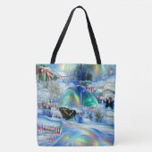 Winter Dreamscape Tasche (Vorderseite)