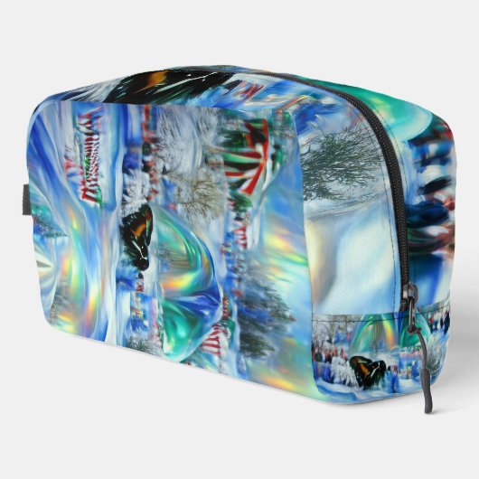 Winter Dreamscape Waschbeutel (Rechte Ecke)