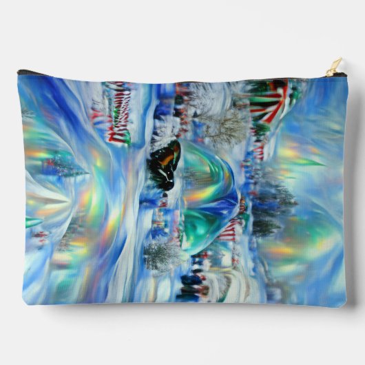 Winter Dreamscape Zubehörtasche (Rückseite)