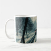 Winter Drive Through Snow - Windschutzscheibe Kaffeetasse (Links)