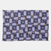 Winter Druck-Küchentuch niedlicher Penguins Geschirrtuch (Horizontal)