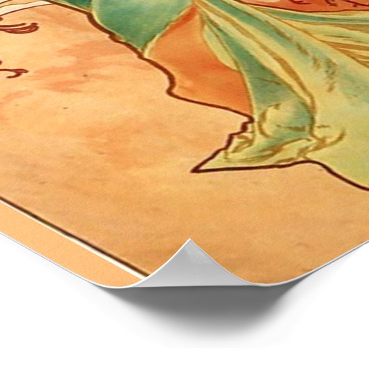 Winter durch Mucha Poster (Ecke)