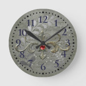 Winter Earth 3 Große Uhr (Vorderseite)