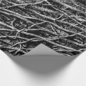 Winter-Efeu Geschenkpapier (Ecke)