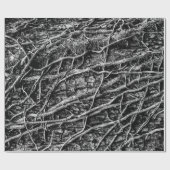 Winter-Efeu Geschenkpapier (Flach)