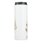 Winter-Eichhörnchen in den Wald Christms Thermosbecher (Rückseite)