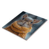 Winter Eichhörnchen Keramik Tile Fliese (Seite)