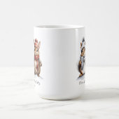 Winter-Eichhörnchen-Tasse Kaffeetasse (Mittel)