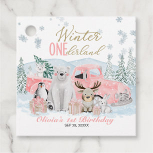 Winter Ein Nederland Arktisches Tier Mädchen 1. Ge Geschenkanhänger