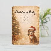 Winter Einladung (Stehend Vorderseite)