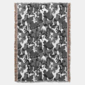 Winter-Eis-Camouflage Decke (Vorderseite Vertikal)