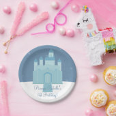 Winter-Eis gefrorene Palast-Prinzessin Birthday Pappteller (Party)