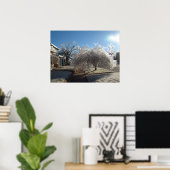 Winter-Eis-Plakat Poster (Heimbüro)