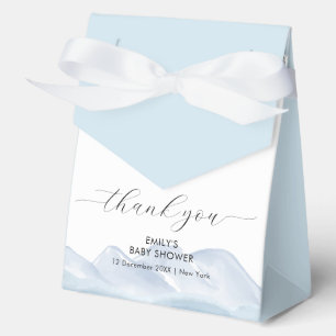 Winter-Eisberg-Schneeflocken-Baby-Party  Geschenkschachtel