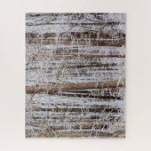 Winter-Eissturm im Wald - 16x20 Zoll Puzzle (Vertikal)