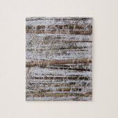 Winter-Eissturm im Wald - 8 x 10 Zoll Puzzle (Vertikal)