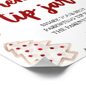 Winter Elternschaft Tipp Jar Ratgeber Kinderdusche Poster (Ecke)