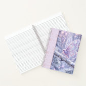 Winter-Enchanted-Schmetterling Notizblock (Innenseite)