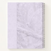 Winter-Enchanted-Schmetterling Notizblock (Rückseite)