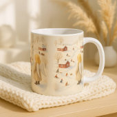 Winter-Engel-Tasse Weihnachtsdorf-Geschenk Kaffeetasse