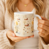 Winter-Engel-Tasse Weihnachtsdorf-Geschenk Kaffeetasse