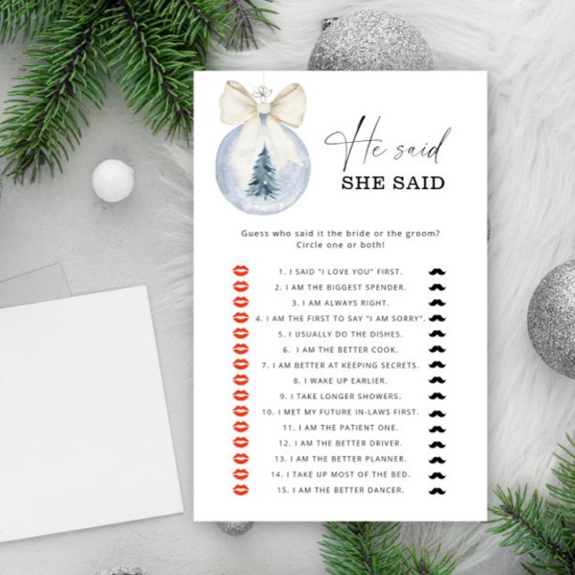 Winter Er sagte, sie habe Brautparty (Von Creator hochgeladen)