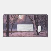 Winter Ethereal Schreibtischunterlage (Tastatur & Maus)