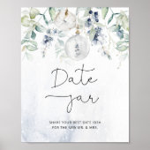 Winter-Eukalyptus-Dating-Glas Braut-Spiel Poster (Vorne)