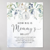 Winter Eukalyptus wie groß ist Mama's Bauchspiel Poster (Vorne)