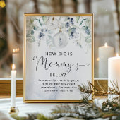 Winter Eukalyptus wie groß ist Mama's Bauchspiel Poster